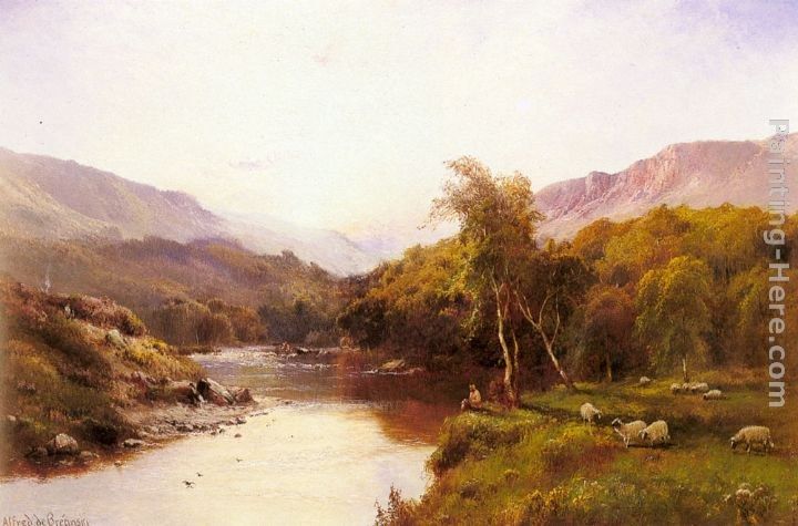 Alfred de Breanski Snr Tyn-Y-Groes, The Golden Valley